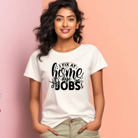 Women's Home Dye Jobs Graphics Printed T-Shirt