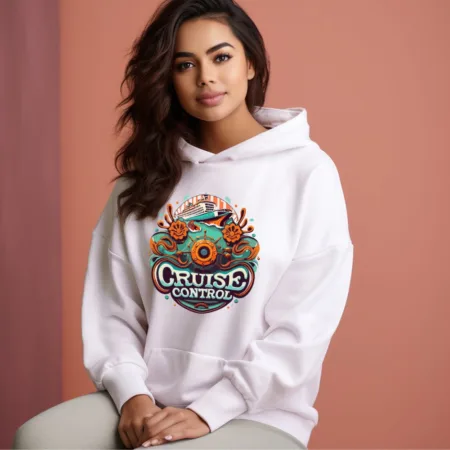 Women's Cruise Control Graphics Printed Hoodies