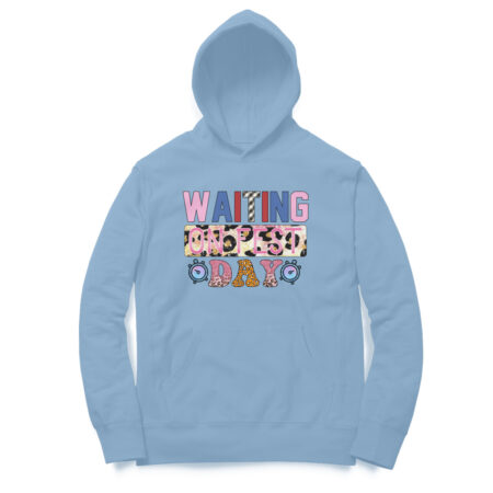 Women's Waiting on Fest Day Graphics Printed Hoodies