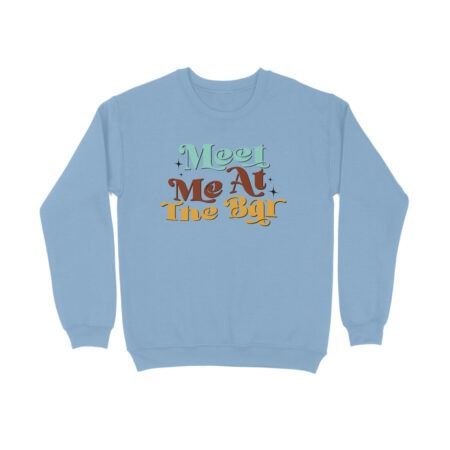 Women's Meet Me At The Bar Graphics Printed Sweatshirts