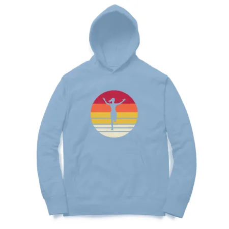 Women's Morning Yoga Graphics Printed Hoodies