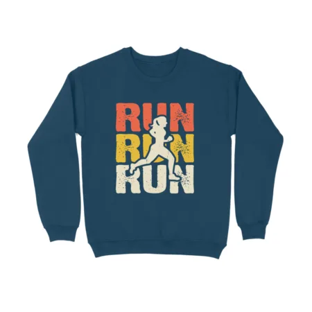 Women's Run Run Run Graphics Printed Sweatshirts
