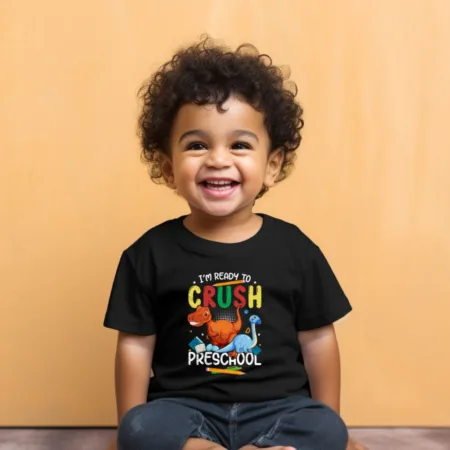Toddler's I'm Ready To Crush Preschool Graphics Printed T-Shirt