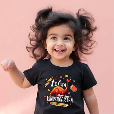 Toddler's Team Kindergarten Graphics Printed T-Shirt