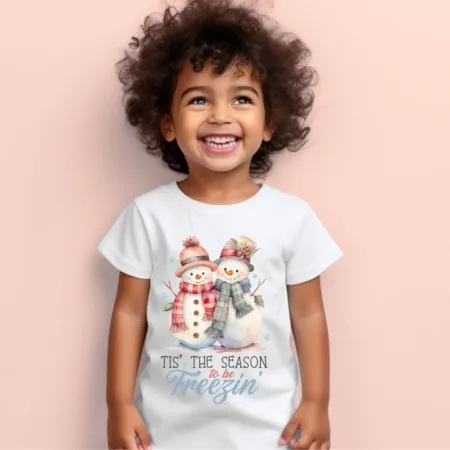 Toddler's This The Season To Be Freezin Graphics Printed T-Shirt