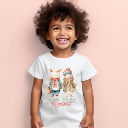 Toddler's Sweater Weather Is Potter Together Graphics Printed T-Shirt