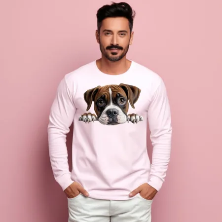 Men's Boxer Graphics Printed Sweatshirts