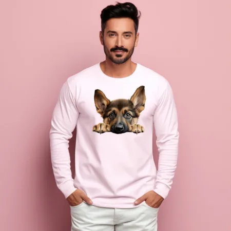 Men's German Shepherd Graphics Printed Sweatshirts