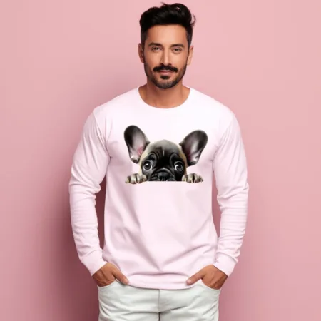 Men's French Bulldog Graphics Printed Sweatshirts
