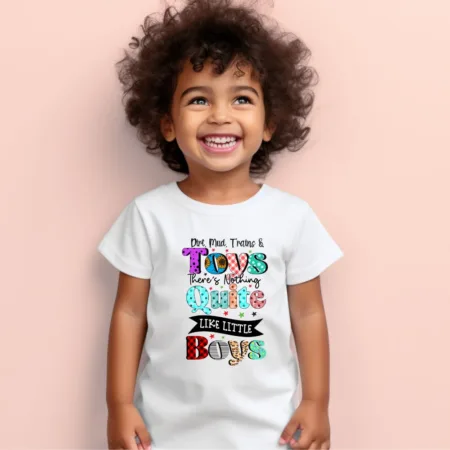 Toddler's Dirt Mud Train & Toys There's Nothing Quite Graphics Printed T-Shirt