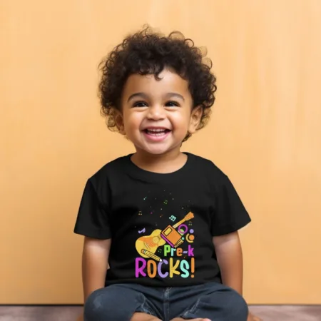 Toddler's Pre k Rocks Graphics Printed T-Shirt