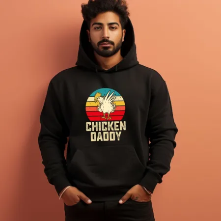 Women's Chicken Daddy Graphics Printed Hoodies