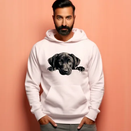 Men's Labrador Retriever Graphics Printed Hoodies