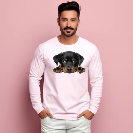 Men's Rottweiler Graphics Printed Sweatshirts