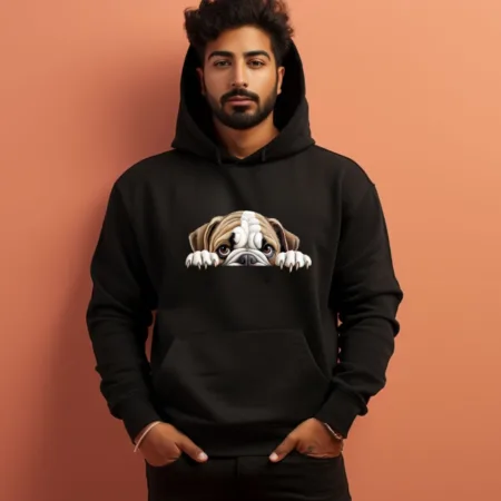 Men's Bulldog Graphics Printed Hoodies