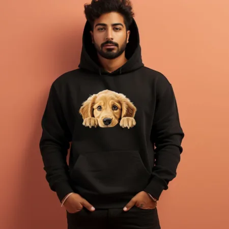 Men's Golden Retriever Graphics Printed Hoodies