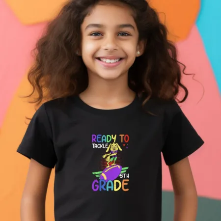 Kid's Ready To Grade Graphics Printed T-Shirt