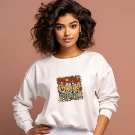 Women's Mama Mama Mama Graphics Printed Sweatshirts