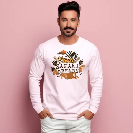Men's Safari Dreams Graphics Printed Sweatshirts
