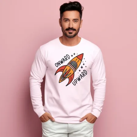 Men's Onward Upward Graphics Printed Sweatshirts