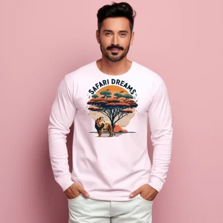 Men's Safari Dreams Graphics Printed Sweatshirts