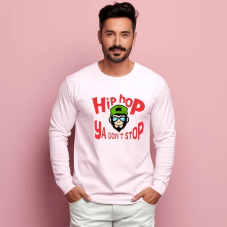 Men's Hip Hop Ya Don't Stop Graphics Printed Sweatshirts