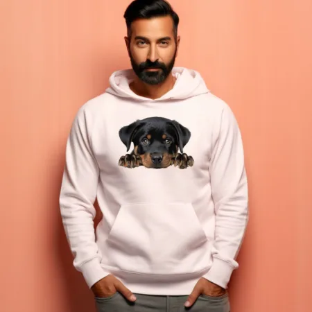 Men's Rottweiler Graphics Printed Hoodies