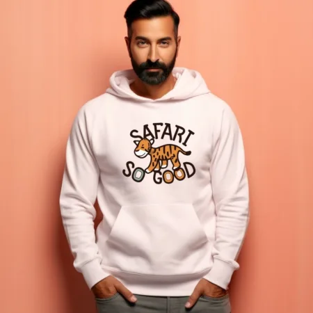 Men's Safari So Good Graphics Printed Hoodies