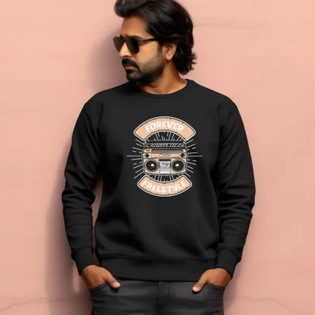 Men's Forever Freestyle Graphics Printed Sweatshirts