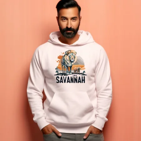 Men's Savannah Graphics Printed Hoodies