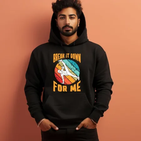 Men's Break It Down For Me Graphics Printed Hoodies
