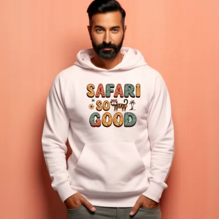 Men's Safari So Good Graphics Printed Hoodies