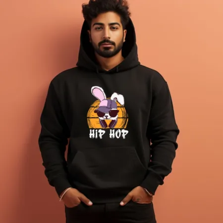 Men's Hip Hop Graphics Printed Hoodies