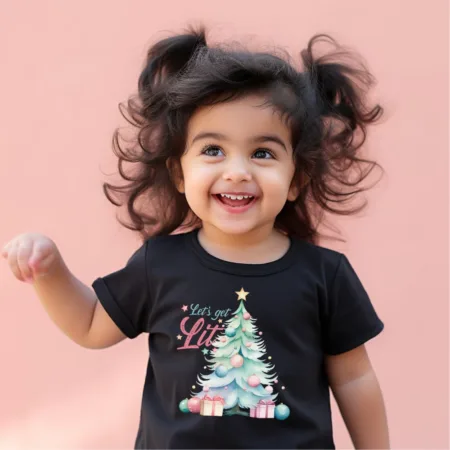 Toddler's Let's Get Lit Graphics Printed T-Shirt