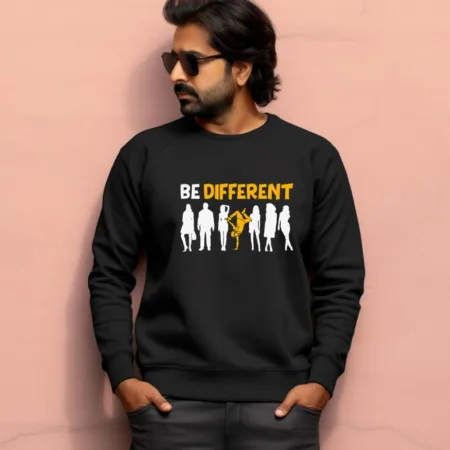 Men's Be Different Graphics Printed Sweatshirts