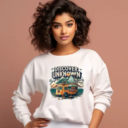Women's Discover Unknown Graphics Printed Sweatshirts