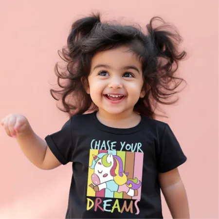 Toddler's Chase Your Dreams Graphics Printed T-Shirt