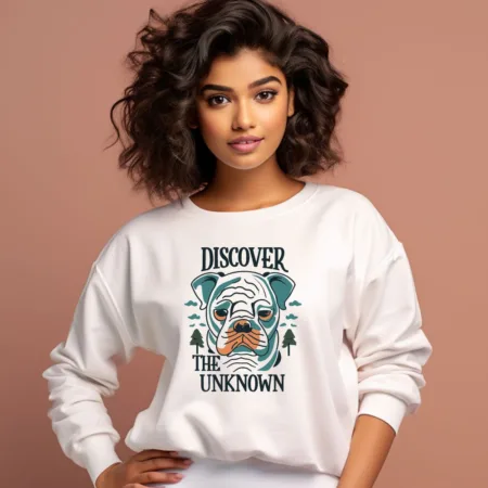 Women's Discover The Unknown Graphics Printed Sweatshirts