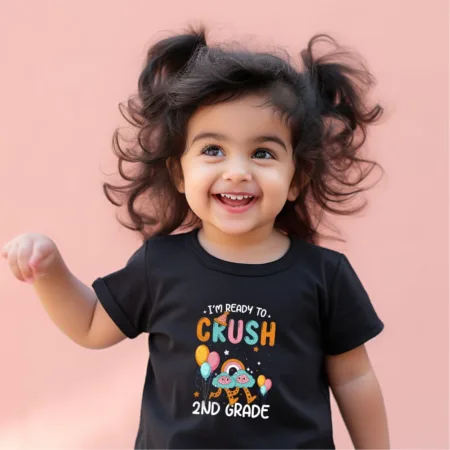 Toddler's I'm Ready To Crush 2nd Grade Graphics Printed T-Shirt