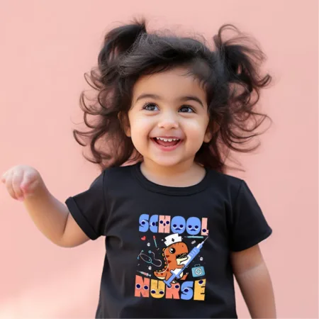 Toddler's School Nurse Graphics Printed T-Shirt