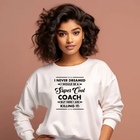 Women's Coach Graphics Printed Sweatshirts