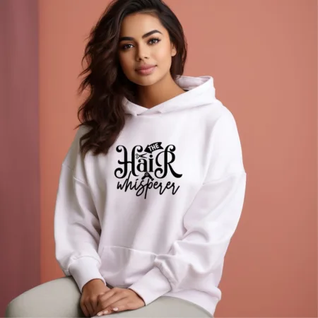 Women's The Hair Whisperer Graphics Printed Hoodies