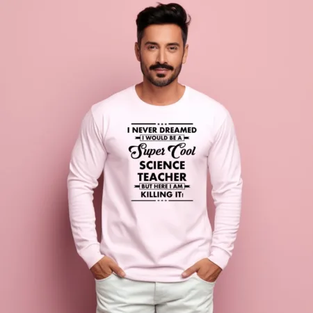 Men's Science Teacher Graphics Printed Sweatshirts