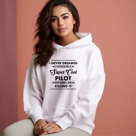 Women's Pilot Graphics Printed Hoodies