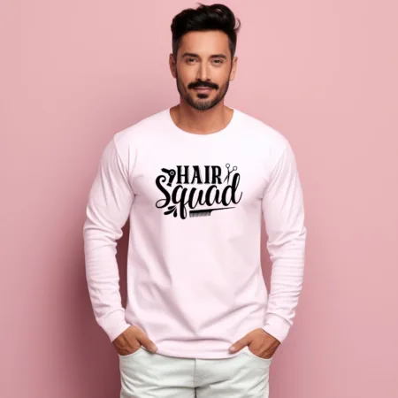 Men's Hair Squad Graphics Printed Sweatshirts