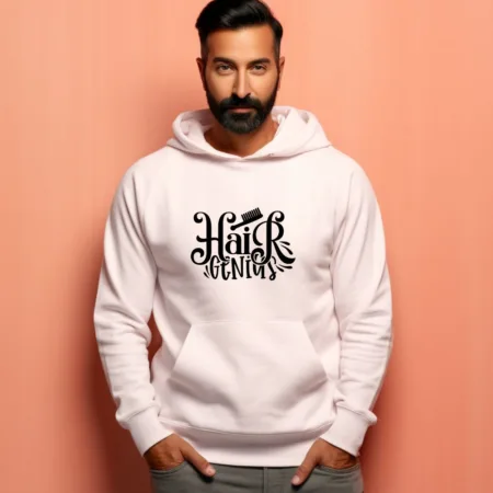 Men's Hair  Graphics Printed Hoodies