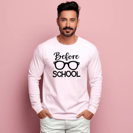 Men's Before School Graphics Printed Sweatshirts