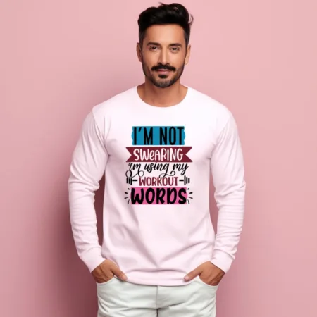 Men's I am not Swearing Graphics Printed Sweatshirts