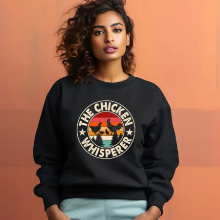 Women's The Chicken Whisperer Graphics Printed Sweatshirts