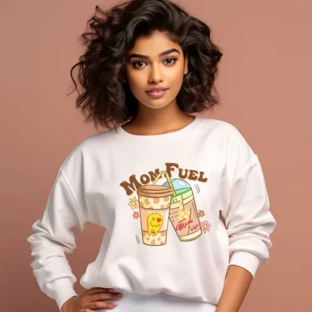 Women's Mom Fuel  Graphics Printed Sweatshirts